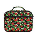 Strawberry And Flower Pattern Print Briefcase Bible Bag