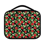 Strawberry And Flower Pattern Print Classic Bible Case