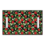 Strawberry And Flower Pattern Print Golf Cart Seat Cover