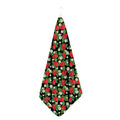 Strawberry And Flower Pattern Print Hand Towel