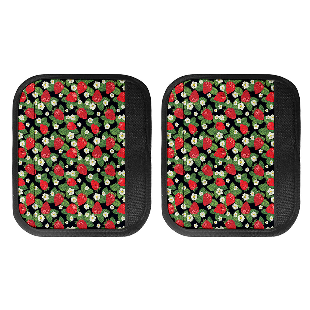 Strawberry And Flower Pattern Print Handle Covers