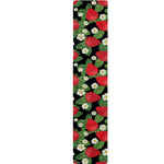 Strawberry And Flower Pattern Print Table Runner