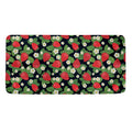 Strawberry And Flower Pattern Print Towel