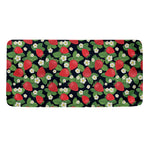 Strawberry And Flower Pattern Print Towel