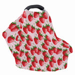 Strawberry Fruit Pattern Print Baby Seat Cover