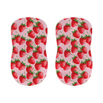 Strawberry Fruit Pattern Print Bar Stool Covers
