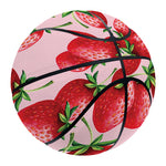 Strawberry Fruit Pattern Print Basketball