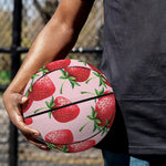 Strawberry Fruit Pattern Print Basketball