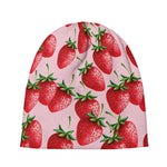 Strawberry Fruit Pattern Print Beanie