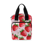 Strawberry Fruit Pattern Print Bible Tote Bag