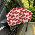 Strawberry Fruit Pattern Print Car Side Mirror Covers