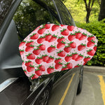 Strawberry Fruit Pattern Print Car Side Mirror Covers