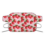 Strawberry Fruit Pattern Print Car Windshield Snow Cover