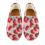 Strawberry Fruit Pattern Print Casual Shoes