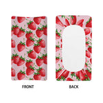 Strawberry Fruit Pattern Print Changing Pad Cover