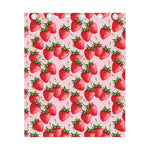 Strawberry Fruit Pattern Print Curtain