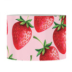 Strawberry Fruit Pattern Print Drum Lamp Shade