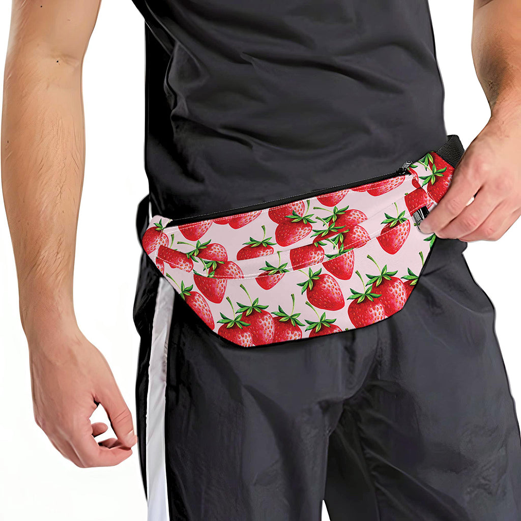 Strawberry Fruit Pattern Print Fanny Pack