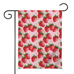 Strawberry Fruit Pattern Print House Flag