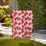 Strawberry Fruit Pattern Print House Flag