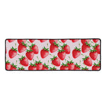 Strawberry Fruit Pattern Print Long Kitchen Mat