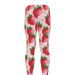Strawberry Fruit Pattern Print Men's leggings