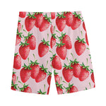 Strawberry Fruit Pattern Print Men's Sports Shorts