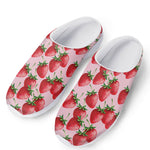 Strawberry Fruit Pattern Print Mesh Casual Shoes
