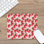 Strawberry Fruit Pattern Print Mouse Pad