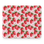 Strawberry Fruit Pattern Print Mouse Pad