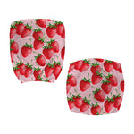 Strawberry Fruit Pattern Print Office Chair Cover