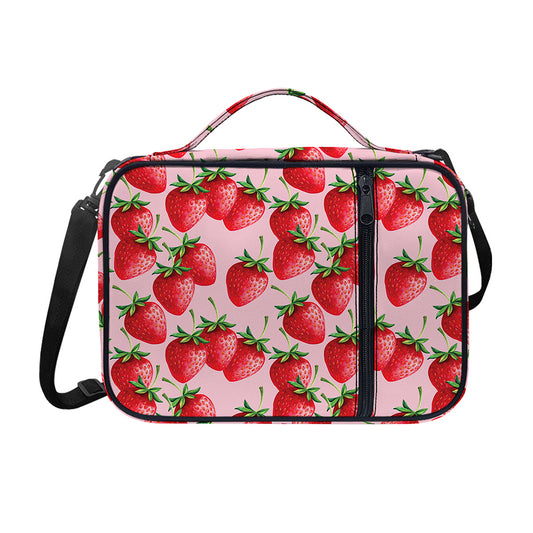 Strawberry Fruit Pattern Print Shoulder Strap Bible Bag