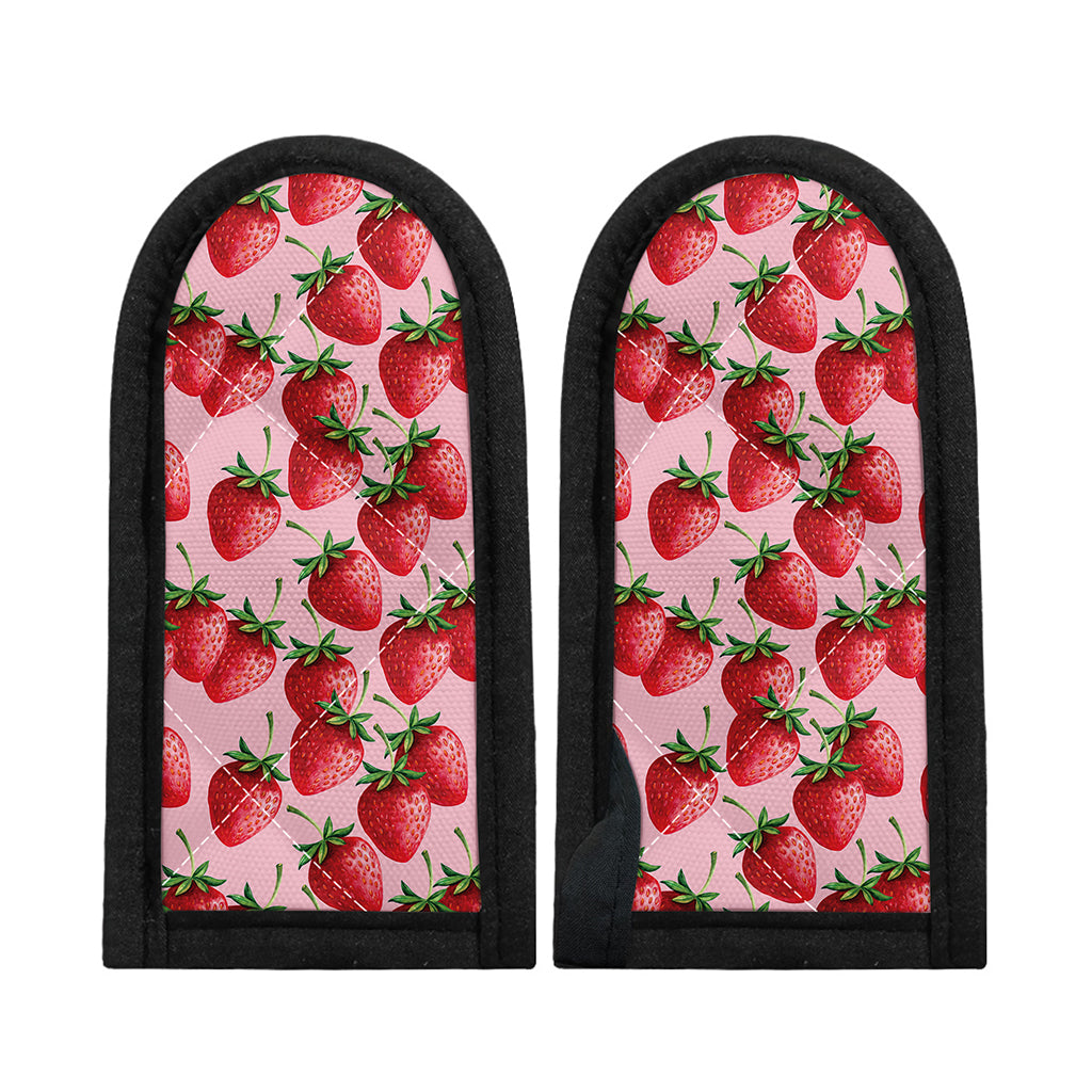 Strawberry Fruit Pattern Print Skillet Handle Cover