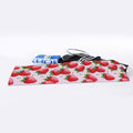 Strawberry Fruit Pattern Print Sports Towel