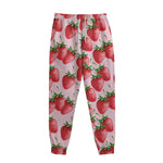 Strawberry Fruit Pattern Print Sweatpants
