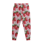 Strawberry Fruit Pattern Print Sweatpants