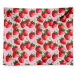 Strawberry Fruit Pattern Print Tapestry