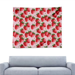 Strawberry Fruit Pattern Print Tapestry