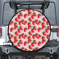 Strawberry Fruit Pattern Print Tire Cover