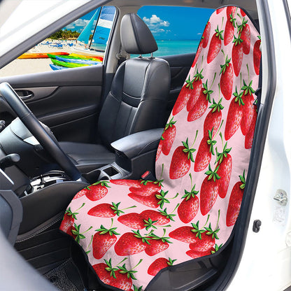 Strawberry Fruit Pattern Print Waterproof Car Seat Cover