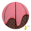 Strawberry Ice Cream Melted Print Basketball