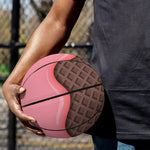 Strawberry Ice Cream Melted Print Basketball