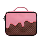 Strawberry Ice Cream Melted Print Briefcase Bible Bag