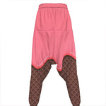 Strawberry Ice Cream Melted Print Hammer Pants