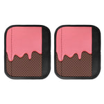 Strawberry Ice Cream Melted Print Handle Covers