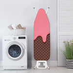 Strawberry Ice Cream Melted Print Ironing Board Cover