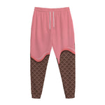 Strawberry Ice Cream Melted Print Jogger Pants