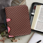Strawberry Ice Cream Melted Print Leather Bible Cover