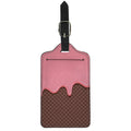 Strawberry Ice Cream Melted Print Luggage Tag