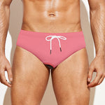 Strawberry Ice Cream Melted Print Men's Swim Briefs